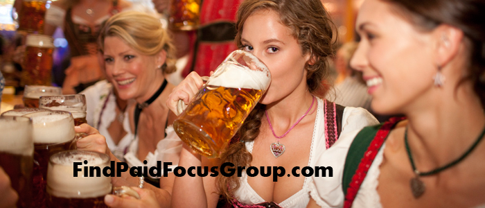 Nationwide online focus group on Alcoholic Beverages