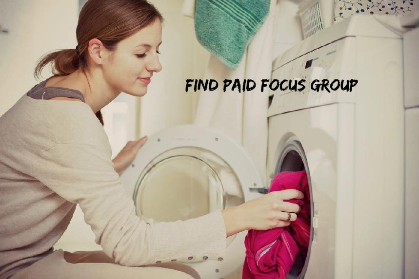 Nationwide Paid Online Focus Group Laundry