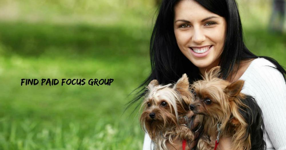 Paid Online Focus Group - Pets