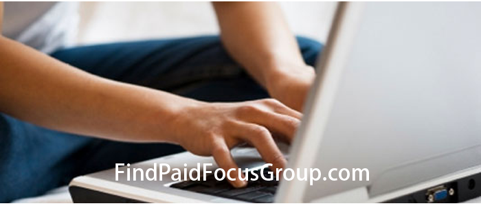 Nationwide Paid Online Focus Group Male-Female