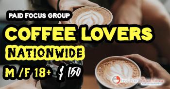 focus group coffee lovers