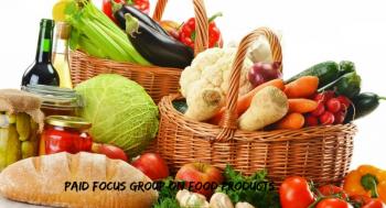 Paid Focus Group on Food Products