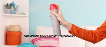 Paid Online Focus Group - Fresheners