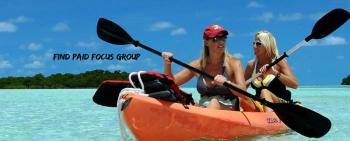 Paid Online Focus Group - Water Sports