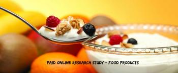 Paid Online Research Study - Food Products